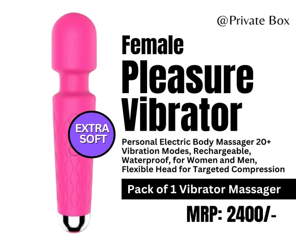 FEMALE VIBRATOR MASSAGER - 1 Piece Pack