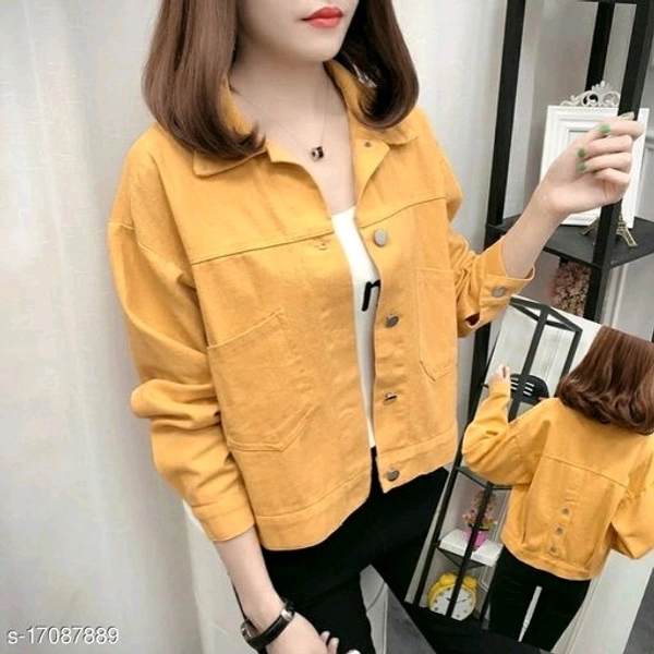 Yellow Urbane Women's Jacket  - xl, m