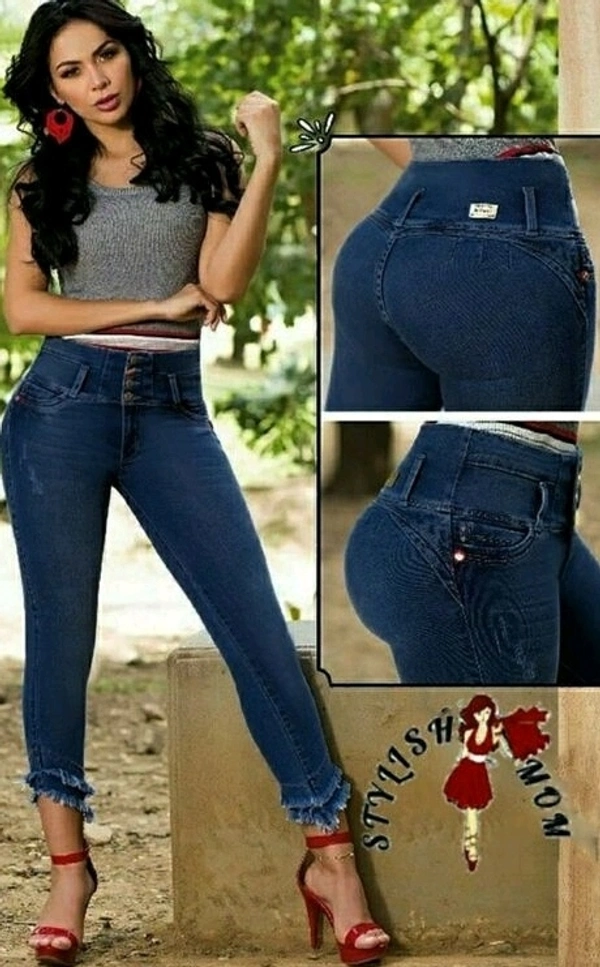 Trendy Retro Women Jeans - 34, 36, 30, 38, 32