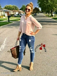 Trendy Retro Women Jeans - 34, 36, 30, 38, 32