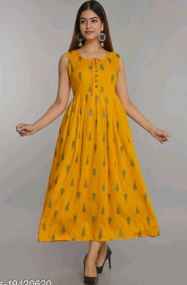 Printed Gown - xl, l, m, xxl