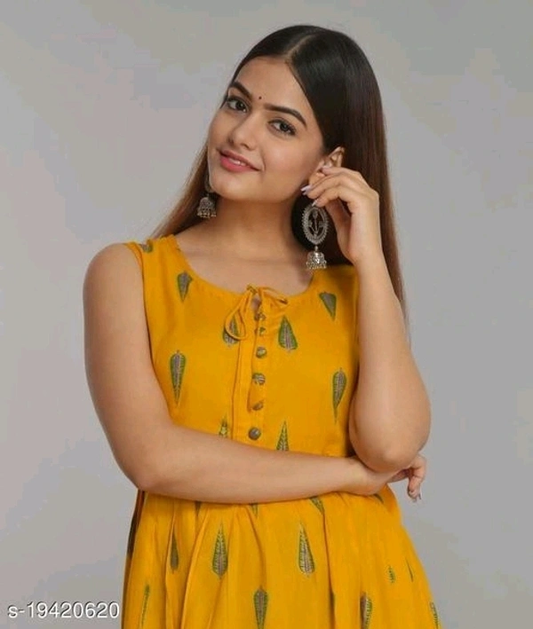 Printed Gown - xl, l, m, xxl