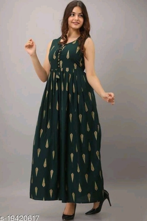 Printed Gown - xl, l, m, xxl
