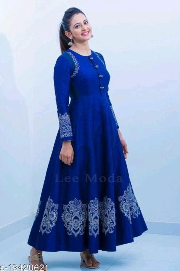Printed Gown - xl, l, m, xxl