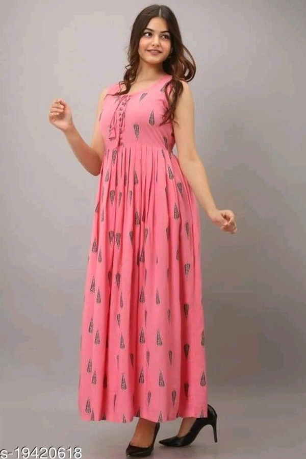 Printed Gown - xl, l, m, xxl