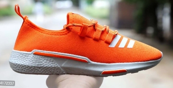 Ultra Lite Orange Sneaker For Men - foot length - 25.2cm, foot length-26.0cm, foot length-26.8cm, foot length-27.3cm, foot length-28.0cm
