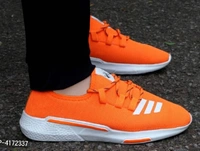 Ultra Lite Orange Sneaker For Men - foot length - 25.2cm, foot length-26.0cm, foot length-26.8cm, foot length-27.3cm, foot length-28.0cm