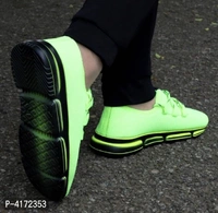 Ultra Lite Green Sneaker For Men - foot length - 25.2cm, foot length - 26cm, foot length - 26.8cm, foot length - 27.3cm, foot length - 28cm