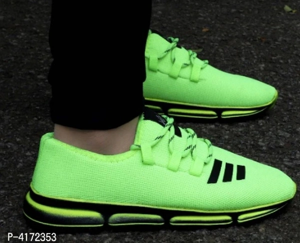 Ultra Lite Green Sneaker For Men - foot length - 25.2cm, foot length - 26cm, foot length - 26.8cm, foot length - 27.3cm, foot length - 28cm