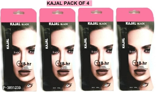 Beauty Kajal 18HR Water Proof (pack Of 4)
