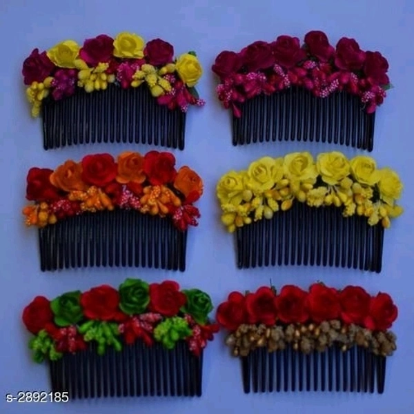 Trendy Women's Paper Flower Hair Accessories 