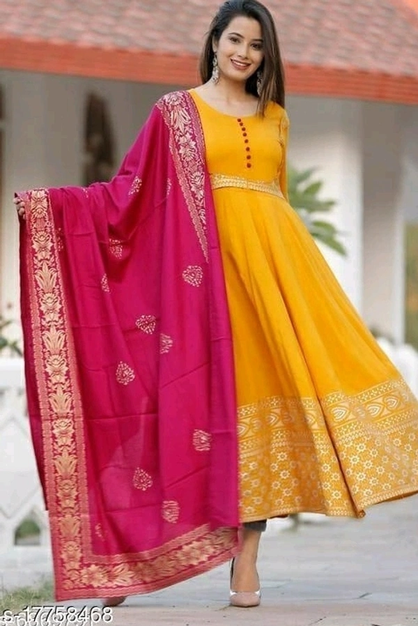 Women Kurta And Dhupatta Set - m, l, xl, xxl