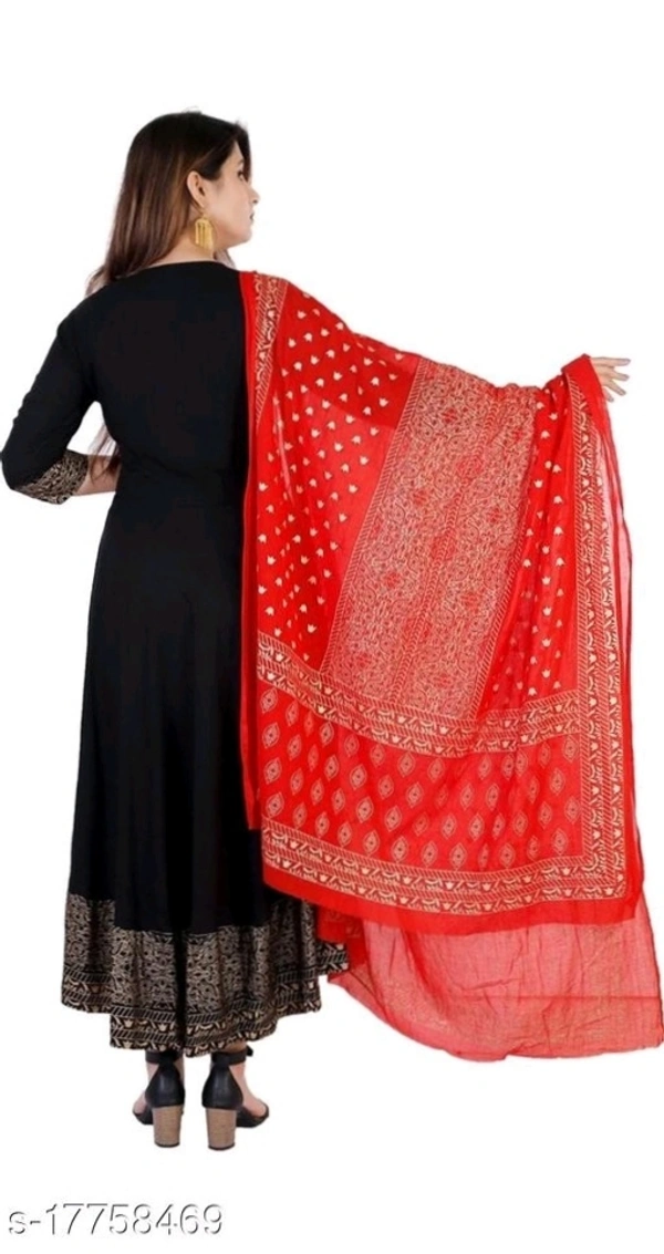Women Kurta And Dhupatta Set - m, l
