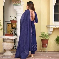 Anakali Kurti With Dhupatta - s, m, l, xl, xxl