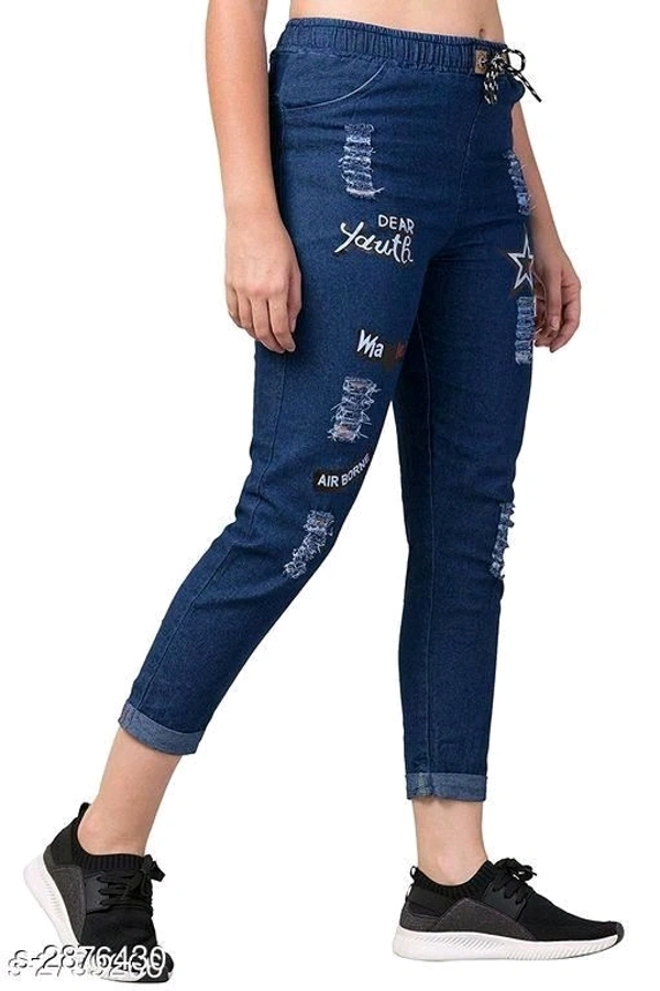 Stylish Women's Denim Pant - 28, 30, 32