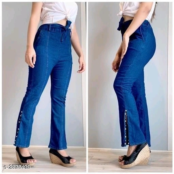 Stylish Women's Denim Pant - 28, 30, 32
