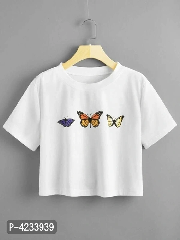 Women Crop Tshirt  - s, m, l, xl