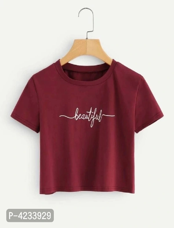 Women Crop Tshirt  - s, m, l, xl