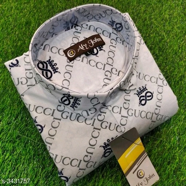 Attractive Men Cotton Shirt - l, xxl