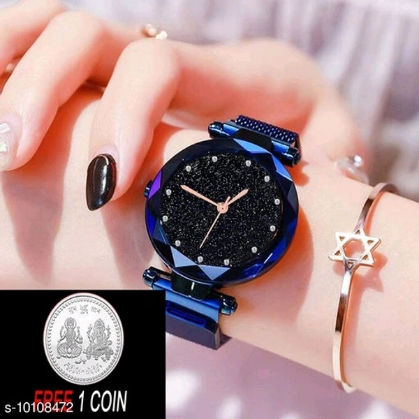 Men And Women Metalic Watch