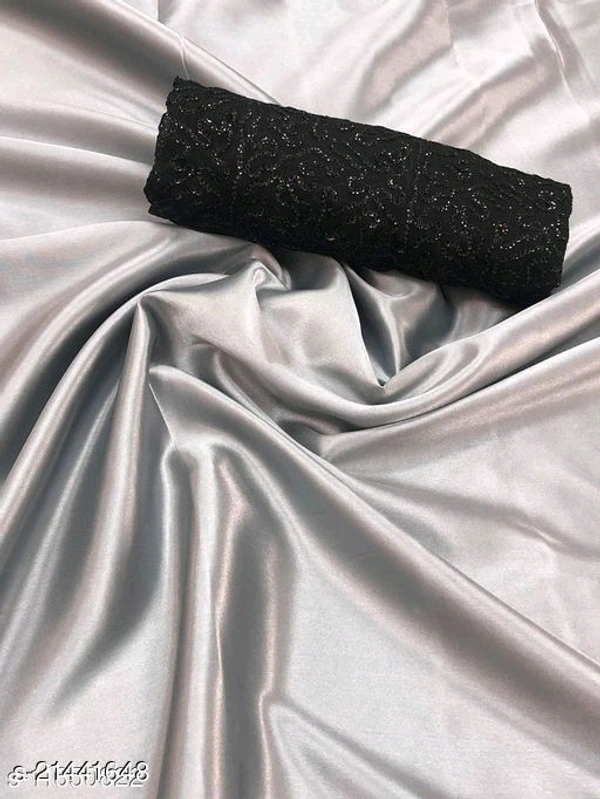 Satin Saree