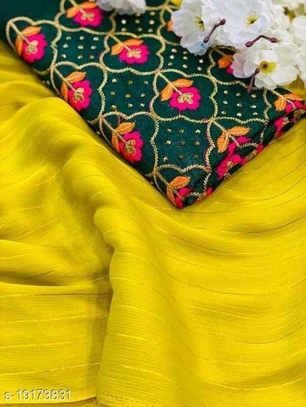 Chiffon Saree