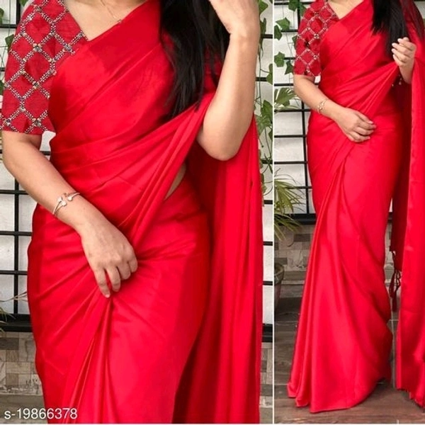Fancy Satin Silk Saree