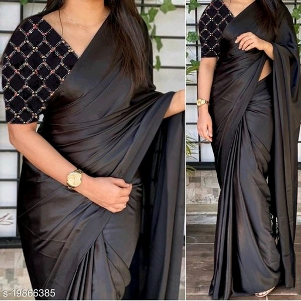 Fancy Satin Silk Saree