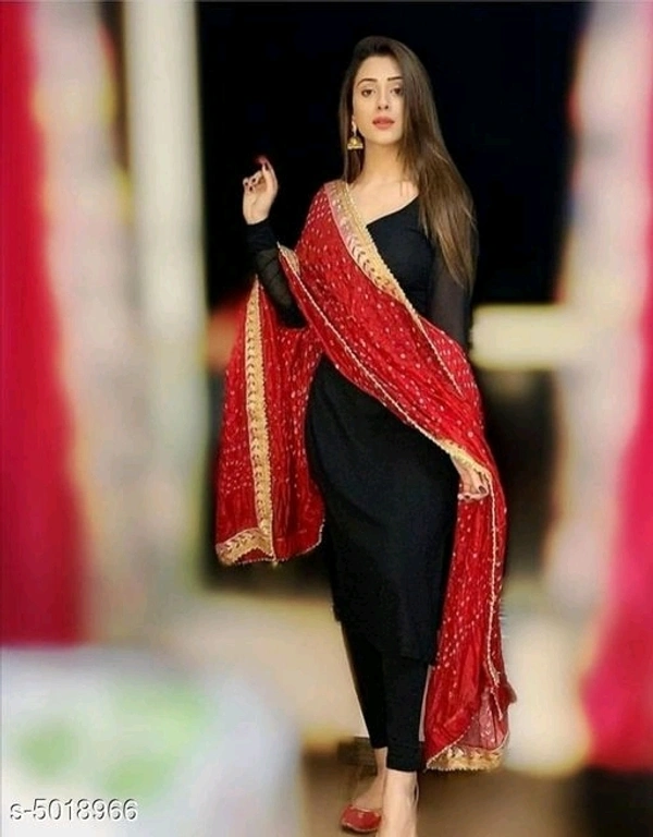 Women Black Plain Kurti - l, xl, xxl, xxxl