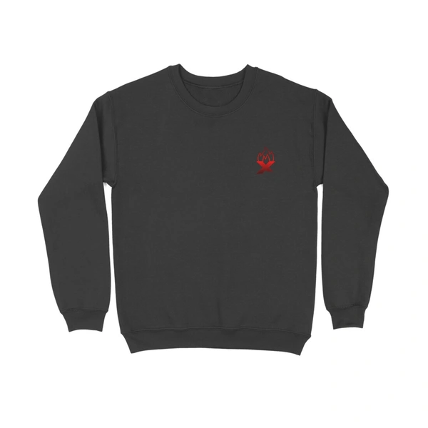 Xeneres Don't Give A Shit Sweatshirt (Back Print) - Black, XXL