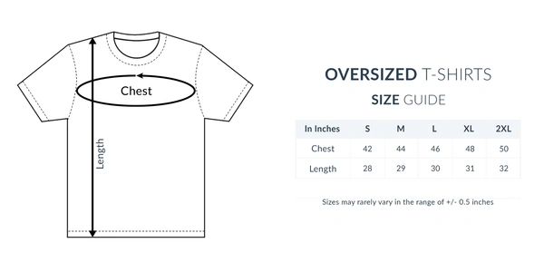 Wakanda Forever Oversized Tshirt  - Black, XL