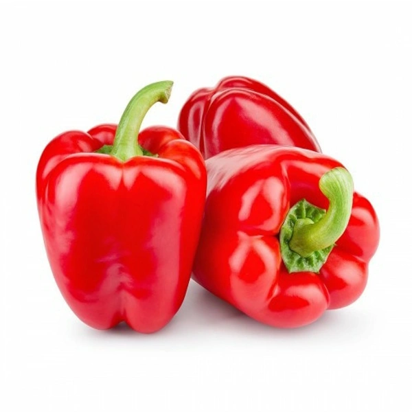 Red Capsicum 2 Pcs ( Approx 300-400 Grams)