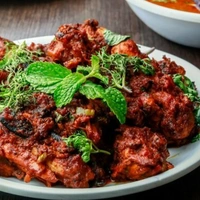 Veg Fried Momos Greavy 8 Pcs 