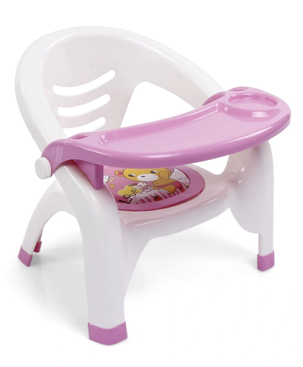 Plastic Dinning Chair - 12 Month to 24 Months, Ease the weaning phase and inculcate proper dining manners with Light weight Baby Dining Chair