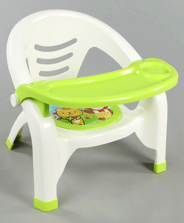 Plastic Dinning Chair - 12 Month to 24 Months, Ease the weaning phase and inculcate proper dining manners with Light weight Baby Dining Chair