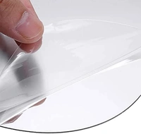 Flexible Mirror Sheets Self-Adhesive Plastic Mirror Tiles Non-Glass Mirror Sticker