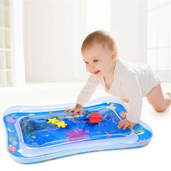 Baby Water Mat Inflatable Baby Play Mat Activity Center for Infant Baby Toys 3 to 15 Months, Baby Gifts for Boys