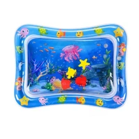 Baby Water Mat Inflatable Baby Play Mat Activity Center for Infant Baby Toys 3 to 15 Months, Baby Gifts for Boys
