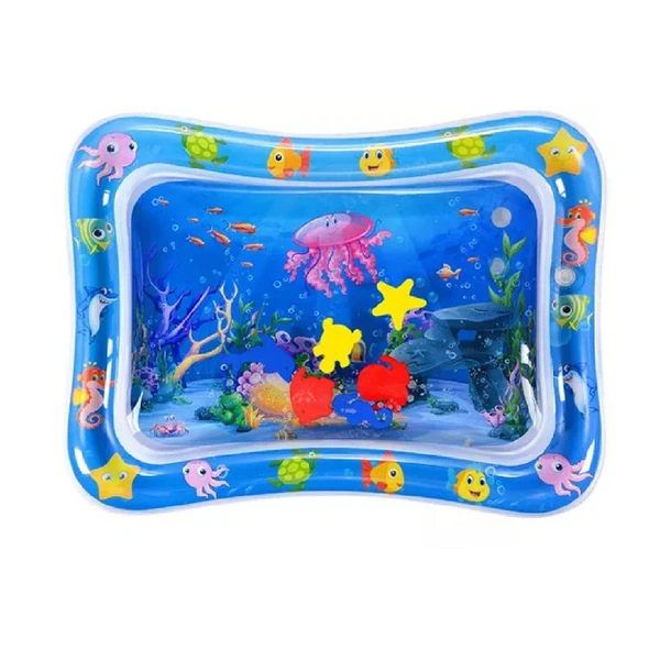 Baby Water Mat Inflatable Baby Play Mat Activity Center for Infant Baby Toys 3 to 15 Months, Baby Gifts for Boys