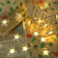 20 led Star String Fairy Light for Diwali Christmas and All Other Festive and Home Decoration for Indoor/Outdoor During Birthdays, Anniversary