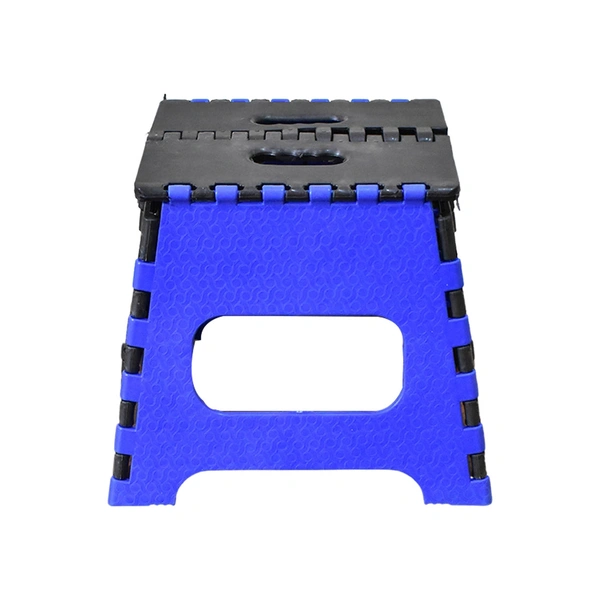 12 Inches Folding Step Stool For Adults And Kids , Kitchen Stepping Stools - Blue, 12 inches