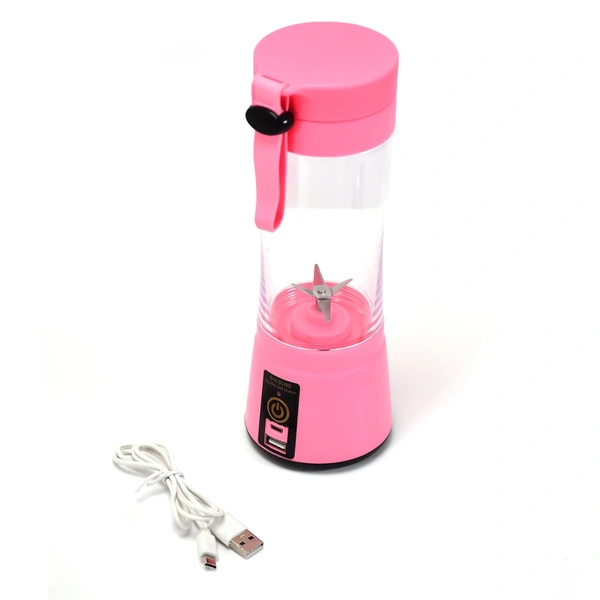 Portable 6 Blade Juicer Cup USB Rechargeable Vegetables Fruit Juice Maker Juice Extractor Blender Mixer With Power Bank