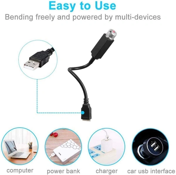 USB Star Night Light Projector 