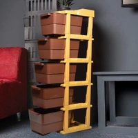 5 Tier Modular Drawer Used for storing different-different types of equipments and stuffs.