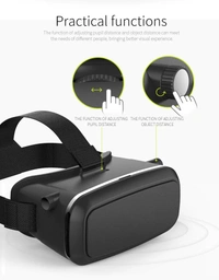 VR Virtual Reality Headset 3D Glasses for Video Games Movies