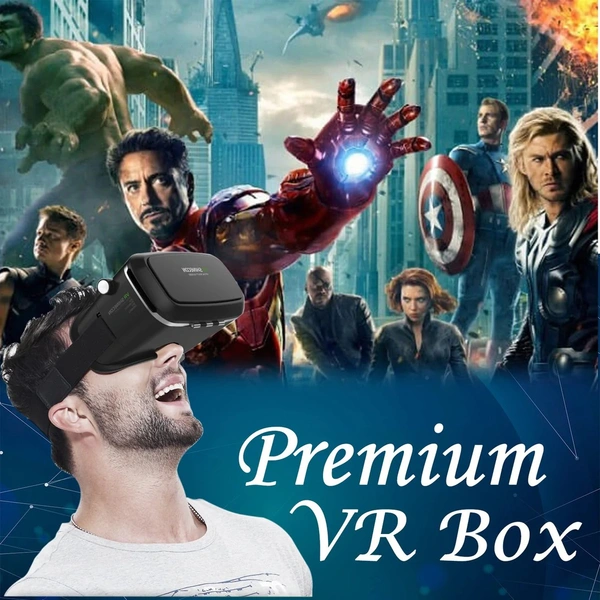 VR Virtual Reality Headset 3D Glasses for Video Games Movies