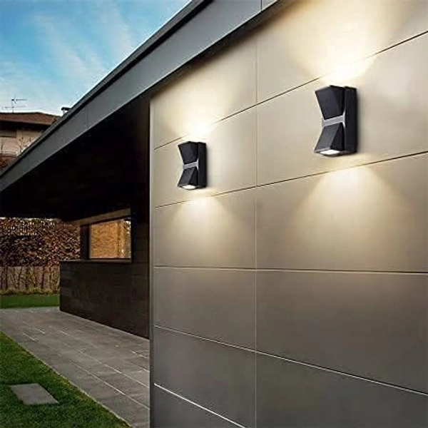 6W Wall Alpha Grey Body 2 Way Led Wall Light, Wall Lamp (Pack of 1)