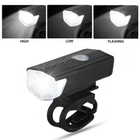 Usb Rechargeable Front Bicycle/Bike Anti-Glare Smart Headlight/Flashlight 