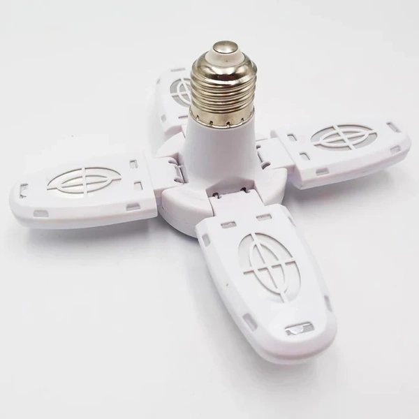 FAN BLADE LED BULB 28V FOLDABLE LED BLADE FAN BULB ( 1 PC )