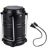 RECHARGEABLE CAMPING LANTERN LED SOLAR EMERGENCY LIGHT BULB